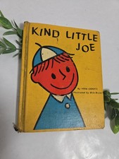 Kind LIttle Joe Vera Cerutti Bruno Childrens Book HB 1959 Hart Kindness Ex Lib