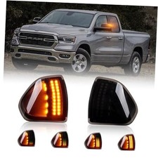 LED Sequential Side Mirror Turn Signal Light Compatible with 2010-2018 Dodge