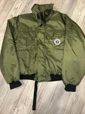 Mustang Survival MJ6214 Type III Floater Jacket Men’s XL 46-50"  Green Preowned