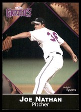 Joe Nathan 2002 MultiAd Fresno Grizzlies #13 Fresno Grizzlies MLB READ FREE SHIP