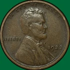 1922-D Lincoln Wheat Cent Near Extremely Fine XF/VF++ Coin #34859