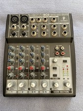 Mixer Behringer Xenyx 802 compatto 8 ingressi 2 bus - NO ALIMENTATORE