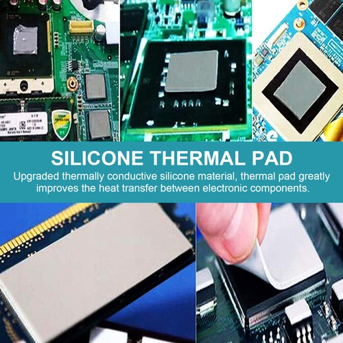 Thermische Pad Kühlkörper Wärmeleitung Computer Kühlung Zubehör - Photo 2/12