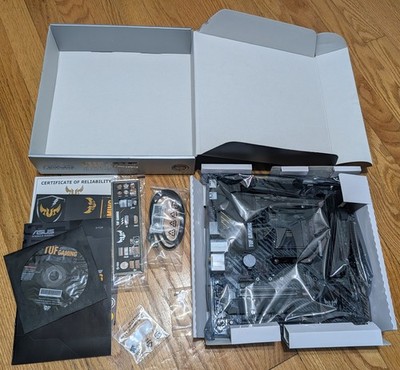 ASUS TUF Gaming B450M-PRO S AMD Socket AM4 mTX Motherboard *complete*