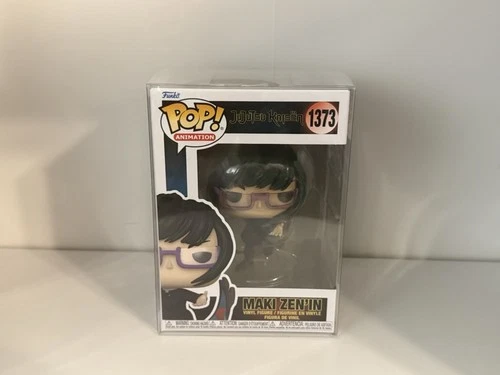 RARE Funko Pop! Anime: Jujutsu Kaisen - Maki Zen'in #1373 + Protector HTF