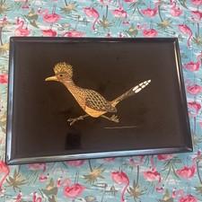 LARGE COUROC OF MONTEREY Roadrunner Serving T...