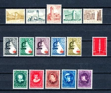 N55 Netherlands    All stamps 1955 in complete sets  Very Fine MNH