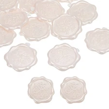 Wax Seal Stickers 12 Pcs Embossed Self Adhesive for You Sticker, Pink
