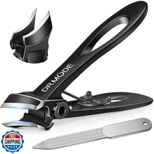 Slanted Toenail Clippers for Thick Toenails for Seniors, Heavy Du