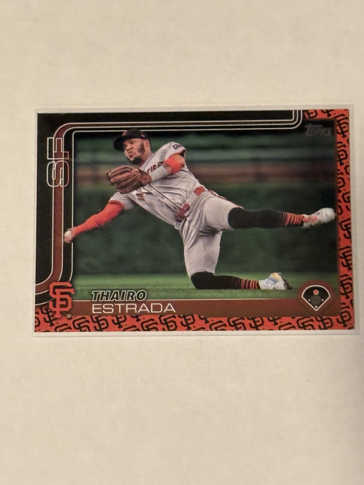 2025 Topps Series 1 - Thairo Estrada #2 Team Color