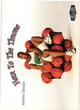 1997-98 FLEER ULTRA HEIR TO THE THRONE RC INSERT #6 ANTONIO DANIELS GRIZZLIES