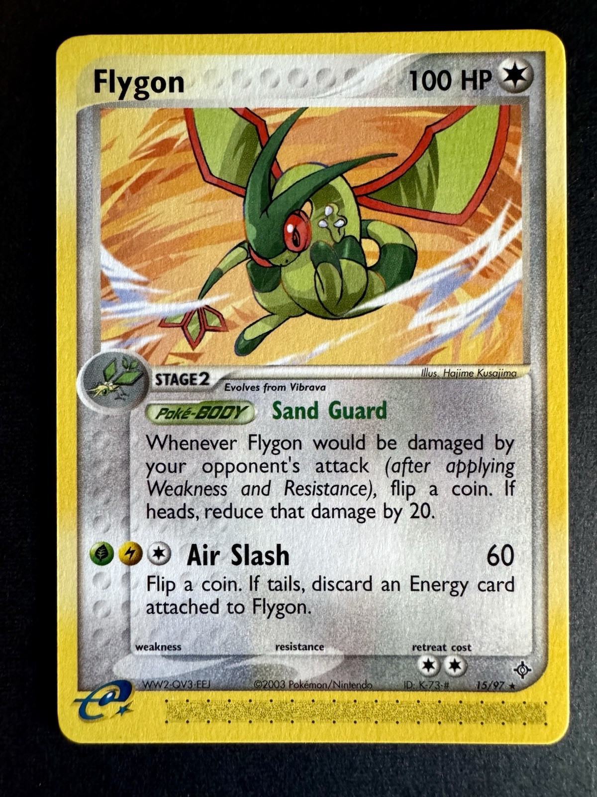 Pokemon - Flygon - Dragon 15/97 - Rare - NM