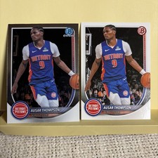 2025-26 Bowman Chrome Basketball-#BCV-76  Ausar Thompson Plus #76 Base