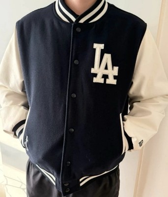 New Era LA Dodgers Varsity Jacket - Größe L - TopZustand