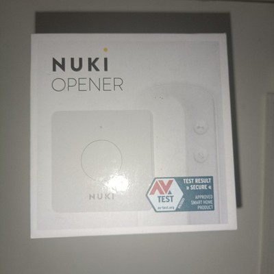 Nuki Opener Türsprechanlagen-Öffner Smart Home, Weiß, inkl. Kabel