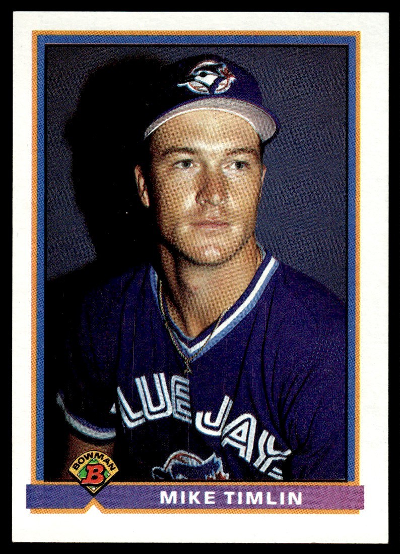 1991 Bowman Mike Timlin Toronto Blue Jays #15 15036