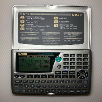 Casio BOSS SF-4900C Personal Organizer Scheduling System 128KB Mem