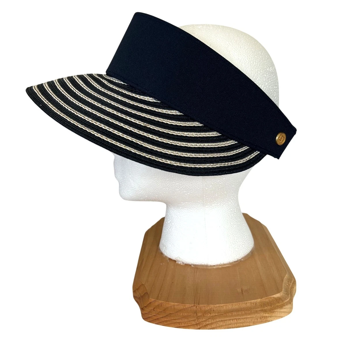 Eric Javits Brooke Packable Visor Blue Stripe IMG_1135_e27dafcc-0a7c-41de-  main image 2