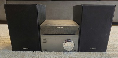 Sony CMT-SBT40D Mini Audio System DVD Bluetooth USB   Working   With Speakers /