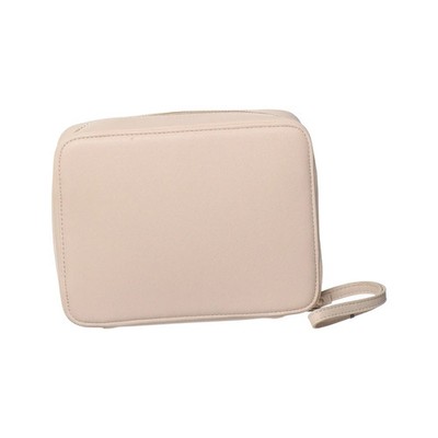 Stackers, Kulturbeutel, Damen, Beige, Einfarbig, 18, 6.5, 15 cm #o57