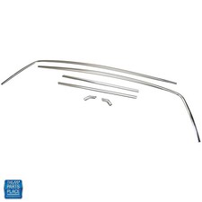 1970-72 Cutlass Supreme Only - Roof Gutter Drip Rail Trim Molding Set - 6pcs 1970-72 Cutlass Supreme Only - Roof Gutter Drip Rail Trim Molding Set - 6pcs