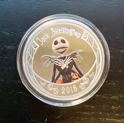 The Nightmare Before Christmas Proof Coin - Jack Skellington 2018
