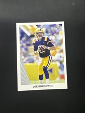 Joe Burrow 2020 Leaf Rookie Card #01 LSU. rookie card picture