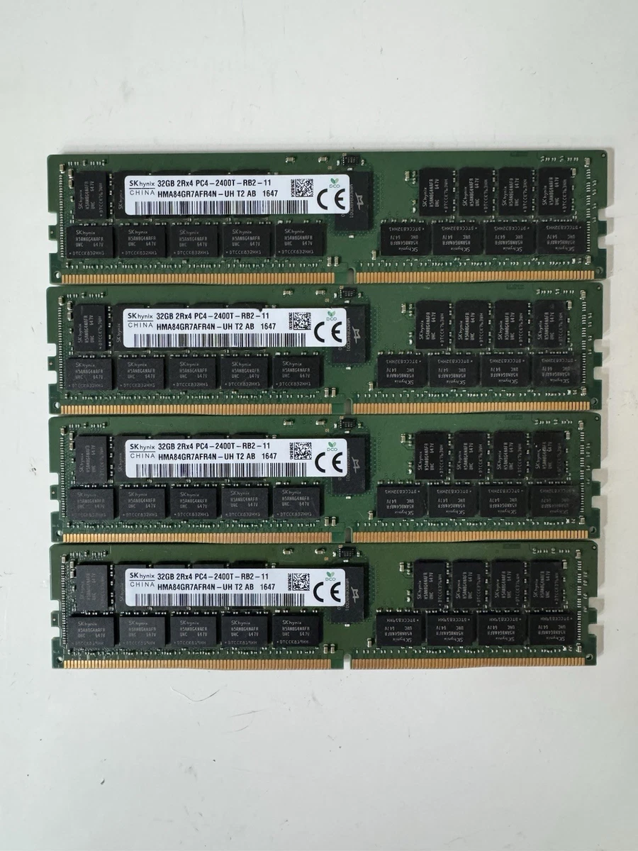 25+ PC4-19200 (DDR4-2400) Bus Speed Server RAM 32 GB Capacity per