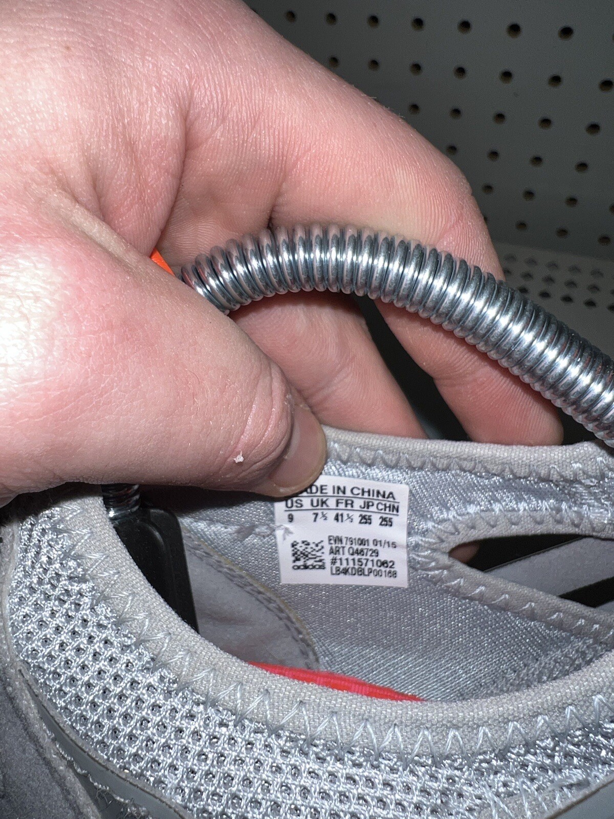 Adidas Climacool II Womens Spikeless Golf Shoes Size 9 Gray Orange