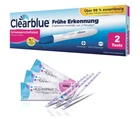 2 x Clearblue Pregnancy Test Early Test inc 10 Brand Tests Value Pack