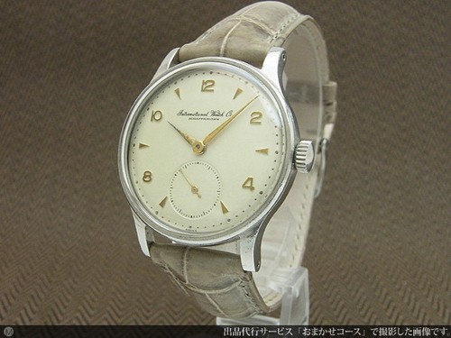 Raro! IWC Cal.88 Mano Orologio a Carica Piccoli Secondi Vintage 1940's  Acciaio | eBay