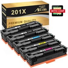 Toner for HP 201X 201A CF400X Black Color Laserjet Pro MFP M277dw M277c6 M252dw