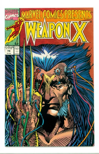 MARVEL COMICS PRESENTS Vol.1 #74(4/91)WEAPON X,PT.-2(BARRY SMITH)CGC IT(9.8)(RAW