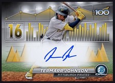 Termarr Johnson Topps Bunt Bowman Scouts' top 100 Sig Iconic - Digital