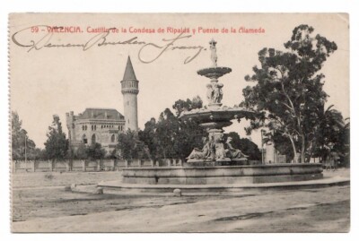 15561- Postcard * Valencia Castillo de la Contesa de Ripalda