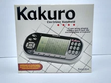 Kakuro Electronic Hand held Challenging Puzzle Games by Excaliburelectronics
