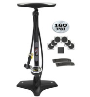 Bike Floor Pump By Kolo Sports - Bike Tire Repair Kit - Heavy Duty Steel Barr... on sale Bike Floor Pump By Kolo Sports - Bike Tire Repair Kit - Heavy Duty Steel Barr... on sale