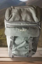 Tourit Backpack Cooler NWT Dark Grey 25 L W/Bottle Opener In Strap. New W/Tags.