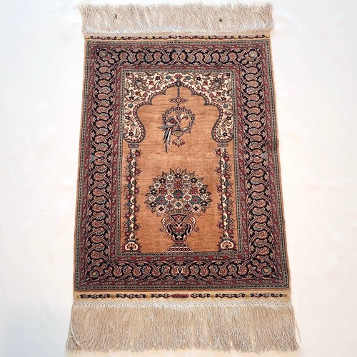 turkish hereke silk rug Carpet Hand Made Museum Piece Cinar Alfombra ...