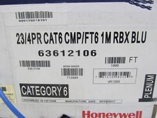 38ft Honeywell  23/4pr CAT6 Blue CMP/FT6 Cable Wire Cord