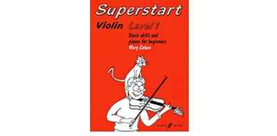 SUPERSTART VIOLIN LEVEL 1 MUSIC BOOK BASIC SKILLS AND PIECES FOR BEGINNERS NEW