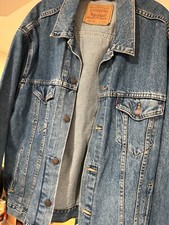LEVI'S Trucker DENIM JACKET Mens Size XL Made in USA 70507 0217
