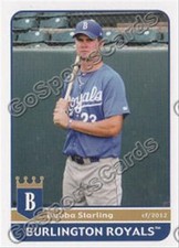 2012 Burlington Royals Complete Team Set Kansas City Minor Bubba Starling RC
