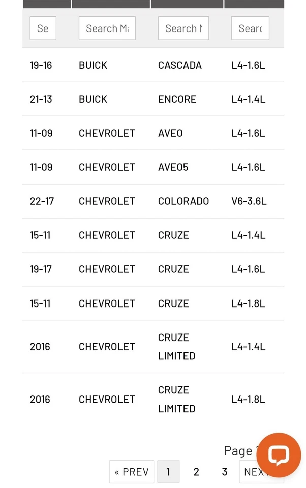 Marco de transmisión de filtro de aceite del motor FD10246 para Buick Chevrolet GMC Pontiac Saturn Foto 2 de 4