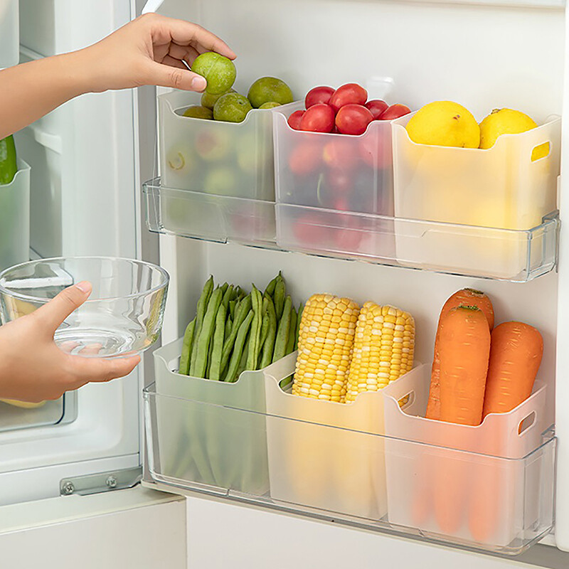 Refrigerator Food Storage Box Refrigerator Food Fresh Organizer Kitchen