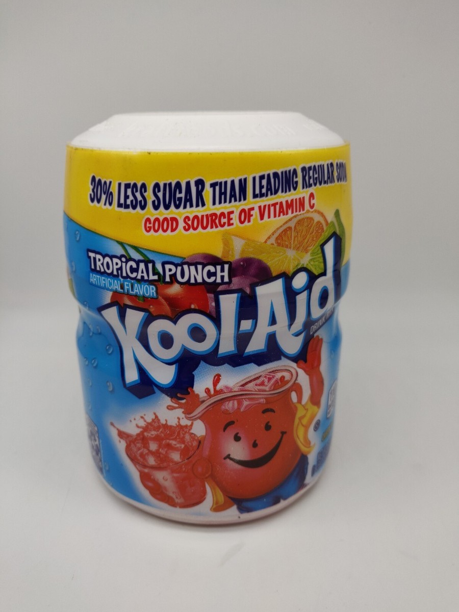 Kool Aid Tropical Punch Drink Mix 19 OZ Exp 07/2025 | eBay