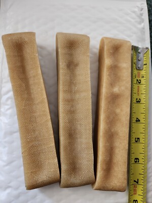 Himalayan Yak Milk Bones Dog Chews for Large Dogs - Organic, approx. 7'', 3 Chews