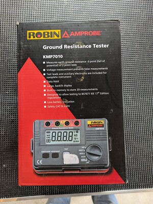 Robin Amprobe KMP7010 Erdwiderstandstester / UK