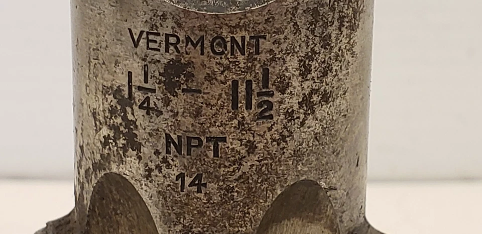 VERMONT 1-1/4-11-1/2 NPT PIPE THREAD TAP, 5 FLUTE - Image 2 of 4