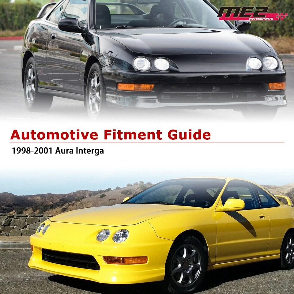 Faros para proyector Acura Integra Halo 1998-2001 lámpara delantera cromada transparente Foto 4 de 4